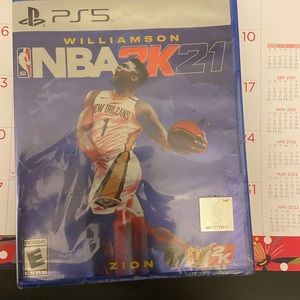 Brand new nba 2k21 for ps5